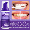 white foam toothpaste for instant white teeth